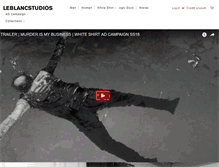 Tablet Screenshot of leblancstudios.com